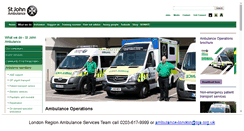 Desktop Screenshot of ambulancebookings.com